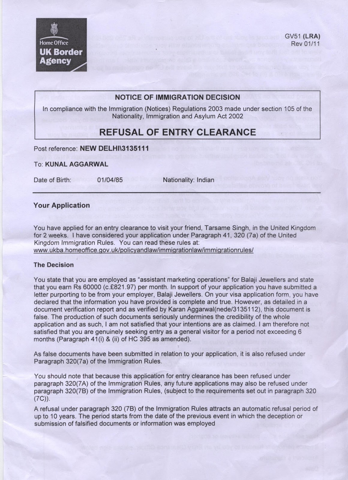 Sample Letter From Employer For Uk Visa Application - Coronavirus Covid